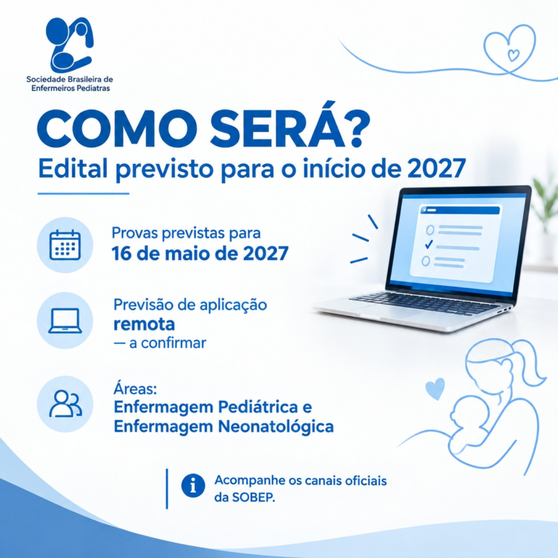 Como será o Concurso do Título de Especialista SOBEP 2027